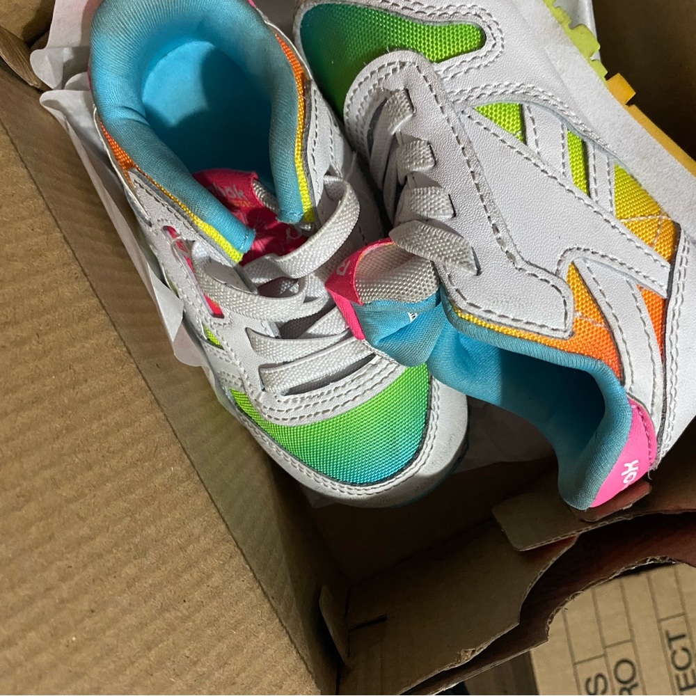 Rainbow reeboks